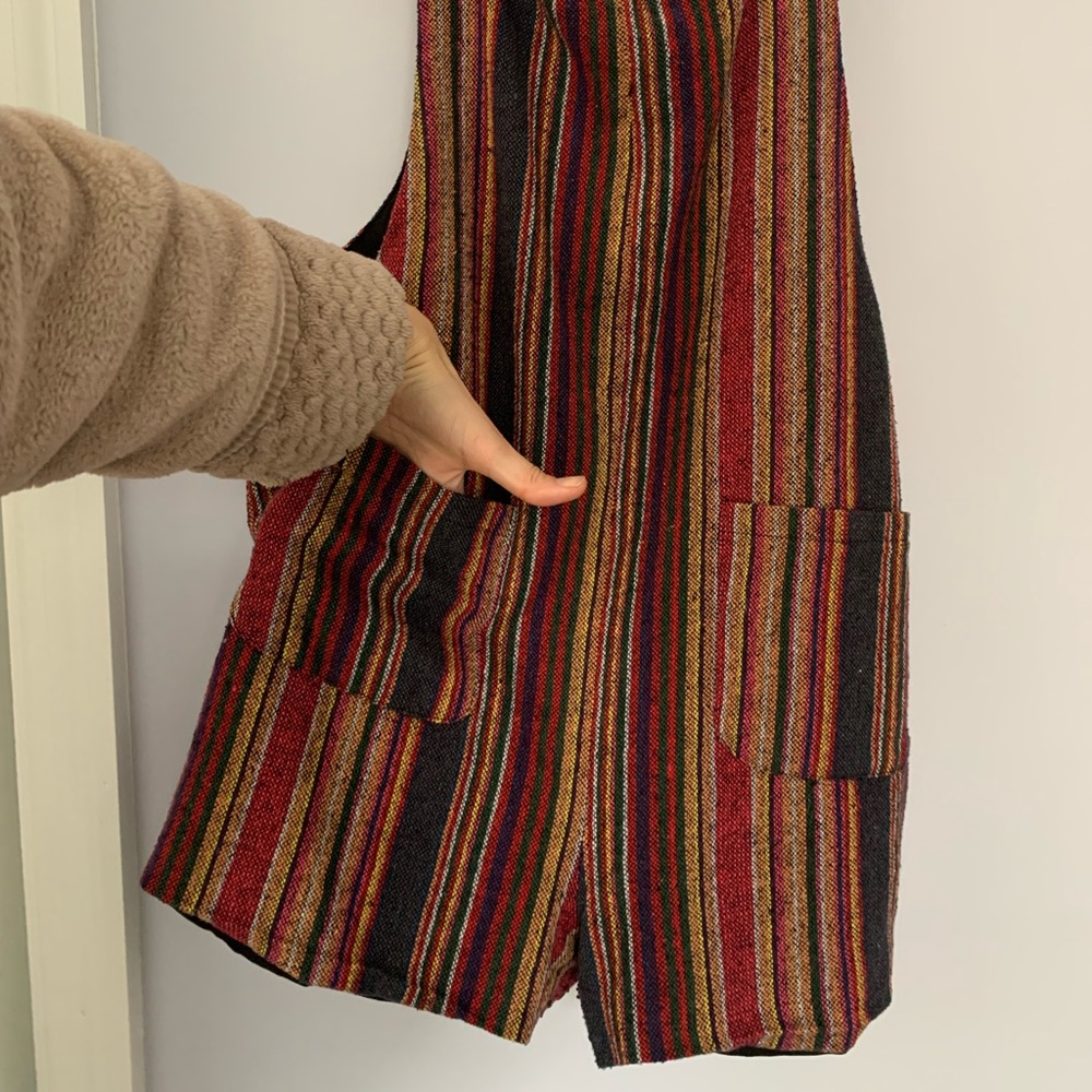 Vintage style romper/jumpsuit with pockets